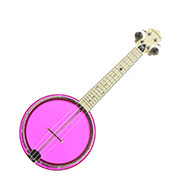 Gold Tone Little Gem Banjo Uke Amethyst